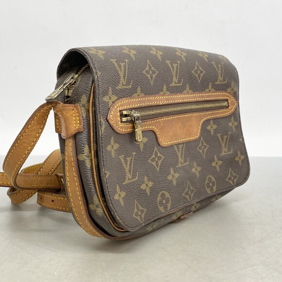 LOUIS VUITTON Brown Monogram Shoulder Bag
